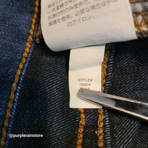 Madewell Jeans Sz 30 Roadtripper Skinny Mid Rise Orson Wash H5804 Stretch Denim - Picture 6 of 12